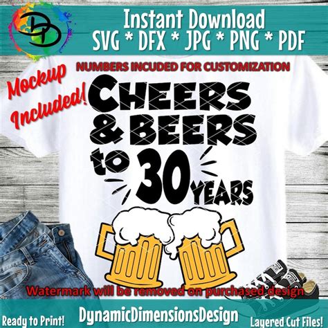cheers and beers to 60 years svg