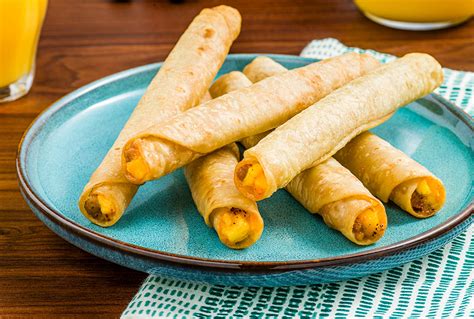 Cheese Egg Taquitos