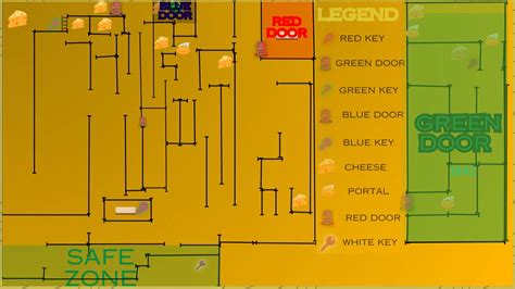 Cheese Escape Maze Map