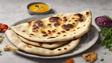 Cheese naan facile