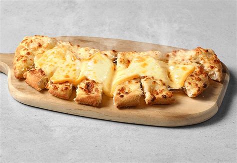 Cheesy Bread Raclette Dominos