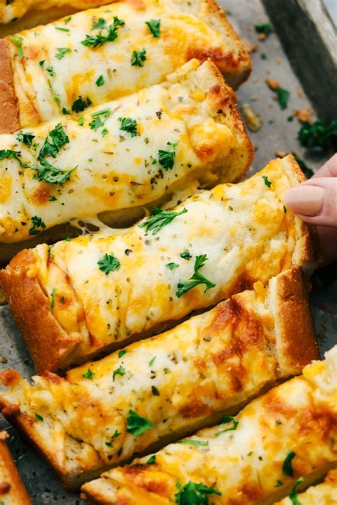 cheesy garlic bread recipe