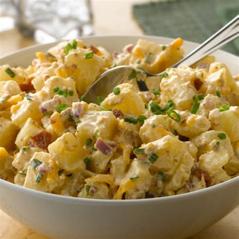 cheesy potato salad recipe