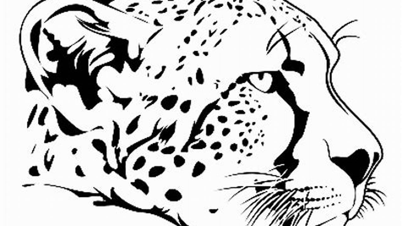 How to Unleash Your Inner Artist with Cheetah Face Coloring Pages