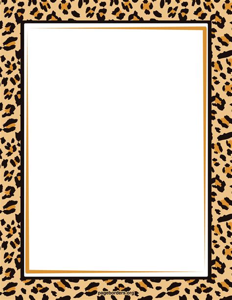 Cheetah Print Clip Art Cliparts.co
