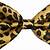 cheetah print bow tie