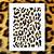 cheetah stencil printable