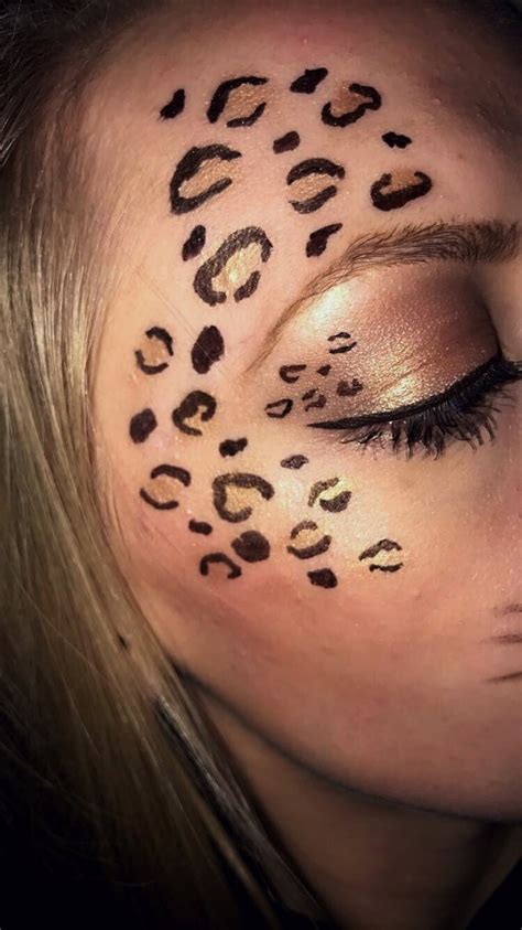cheetah print makeup