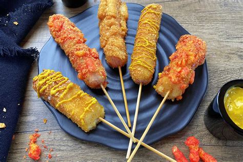 cheetos cheese corn dog