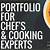 chef portfolio template free download