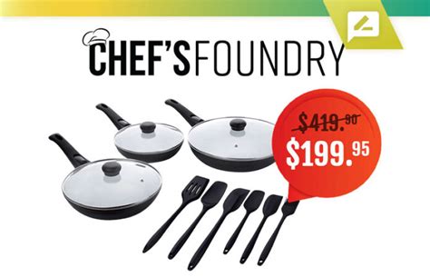 chef's foundry ceramic cookware