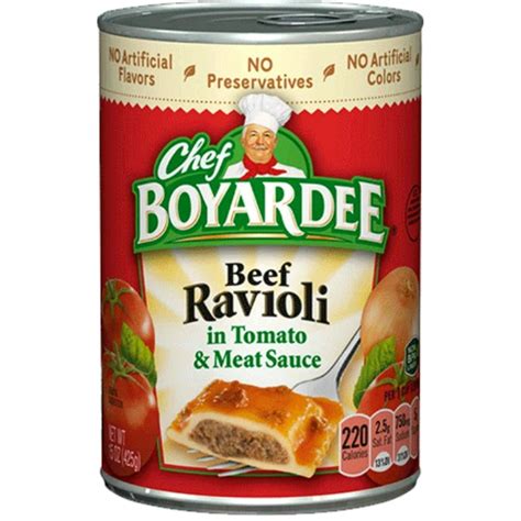 Chef Boyardee Can