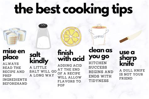 chef cooking tips