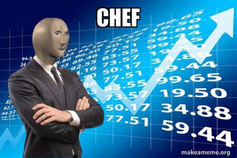 I am now a professional shef. /r/Stonks Meme Man Wurds / Stonks