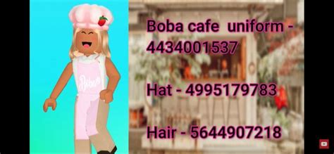 Chef Outfit Roblox Code