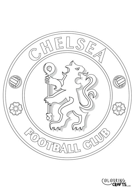chelsea badge to colour