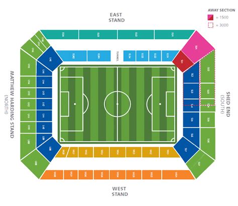 chelsea fc stadium seating plan