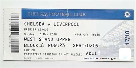 chelsea fc tickets