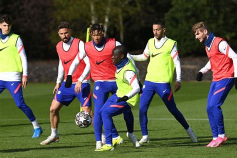 chelsea fc training the day after a match