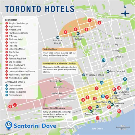 chelsea hotel toronto map