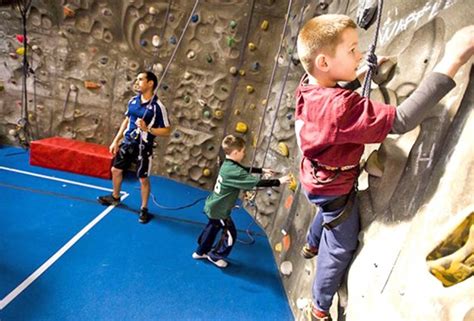chelsea piers rock climbing for kids