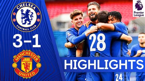 chelsea vs man utd highlights