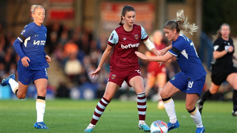 chelsea vs west ham wsl