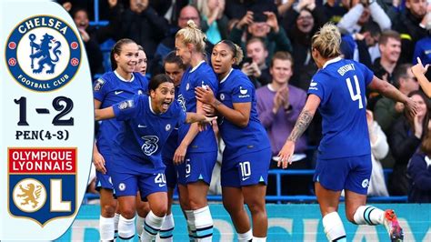 chelsea women v lyon women highlights