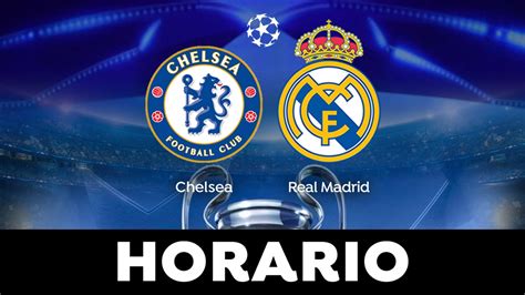chelsea x real madrid horario