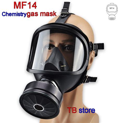 Gas mask with glasses full face protective mask antidust paint