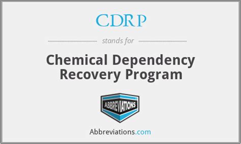 chemical dependency recovery program