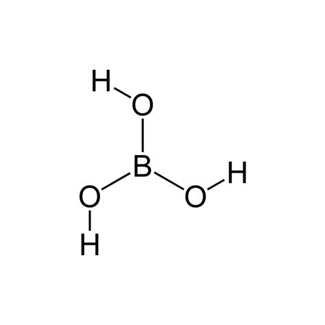 chemical formula for boric acid