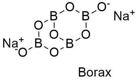 chemical formula of borax