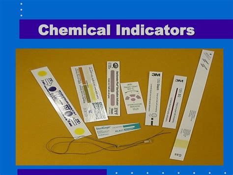 Chemical Indicator Process