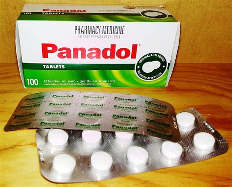 chemical name for panadol