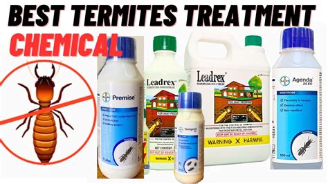 chemicals used for anti-termite treatment