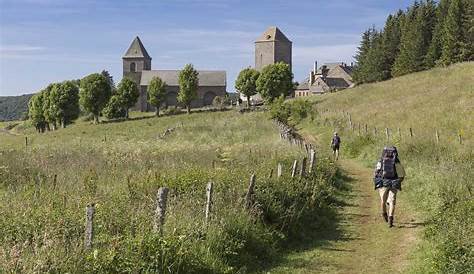 Randonnée Compostelle Puy en Velay, AumontAubrac