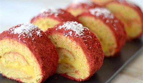 Gâteau roulé à la crème vanillée ou gâteau "chemin de fer"