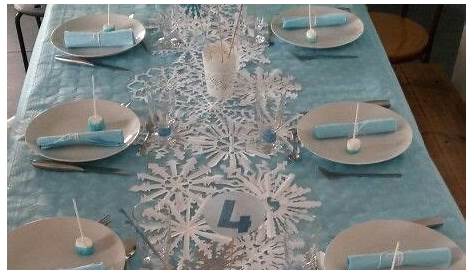 table d'anniversaire " reine des neiges" Mon manège à bulle