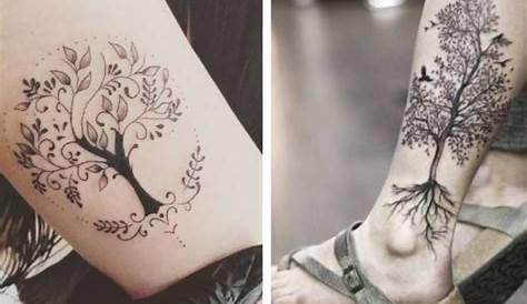 Inspired meaningful Natures Path tatouage
