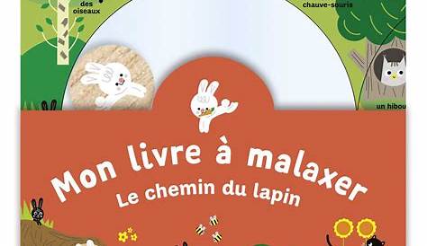 Mon livre à malaxer Le chemin du lapin Éditions
