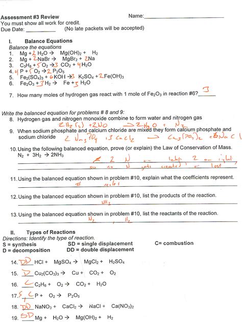 Rezension Von Chemistry Semester Exam Review Answer Key 2023
