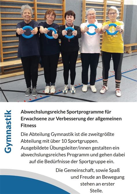 10 Jahre Gymnastik 196777 DJK Gütersloh e.V.