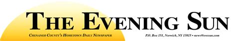 chenango county evening sun