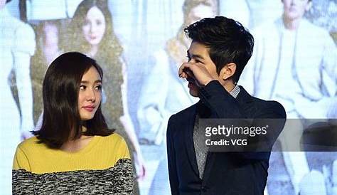 Actor Chang Chen and actress Yang Mi attend the press
