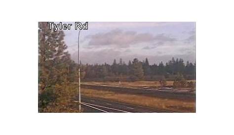 Cheney Wa Weather Cam Trailer Goes Up In Flames Near Spokane, North