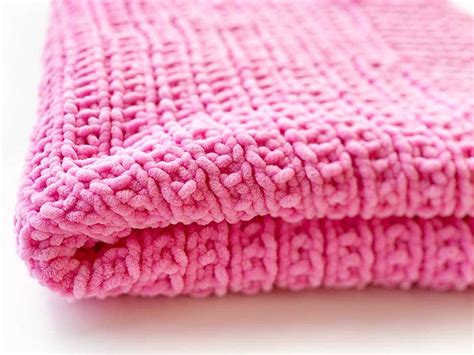 Chenille Blanket How To Make