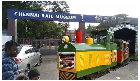 Chennai Rail Museum Timings Regional way ICF Train Photos