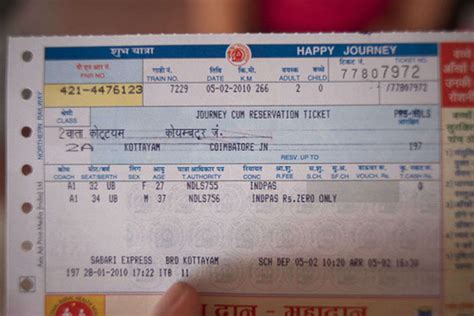 chennai to mumbai train ticket