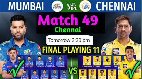 chennai vs mumbai match